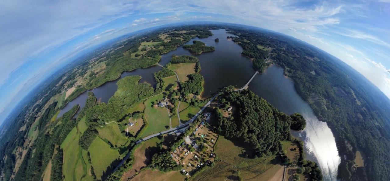 Stacaravan 6 Persoons - Camping Le Soustran Neuvic  Exteriör bild